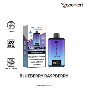 Hayati Pro Ultra Plus 25K Prefilled Pod Kit - Blueberry Raspberry