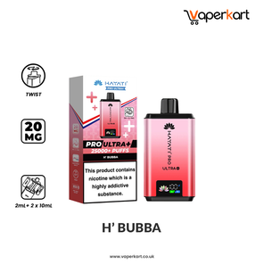 Hayati Pro Ultra Plus 25K Prefilled Pod Kit - H'Bubba