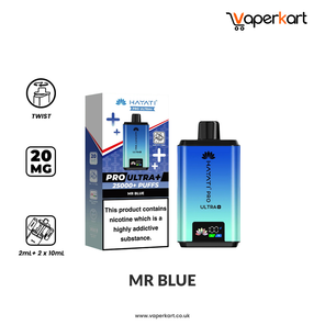 Hayati Pro Ultra Plus 25K Prefilled Pod Kit - MR.Blue