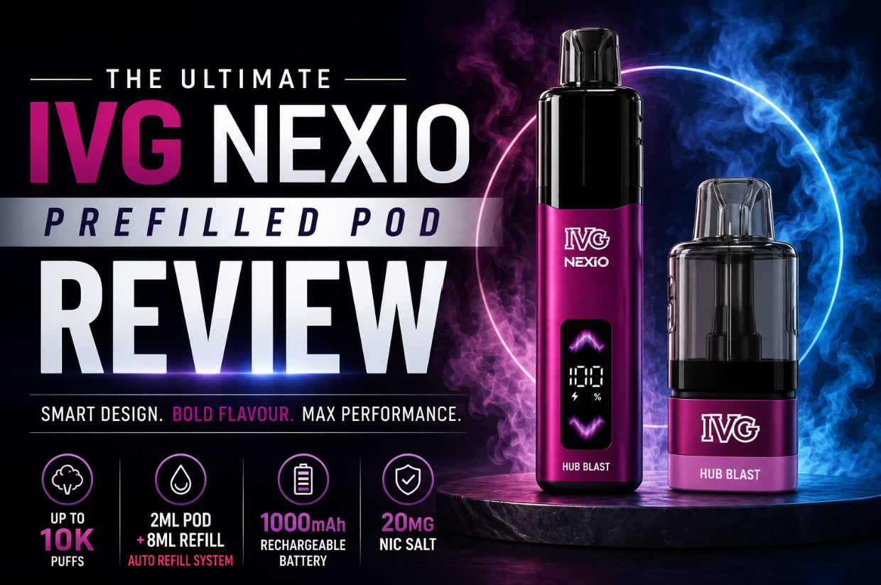 IVG Nexio Prefilled Vape Pods Review