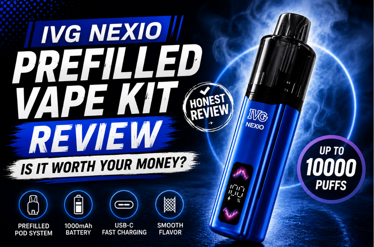 IVG Nexio Prefilled Vape Kit Review Is It Worth Your Money?