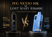 IVG NEXIO 10K vs Lost Mary BM6000: Which Prefilled Pod Kit Is Better?