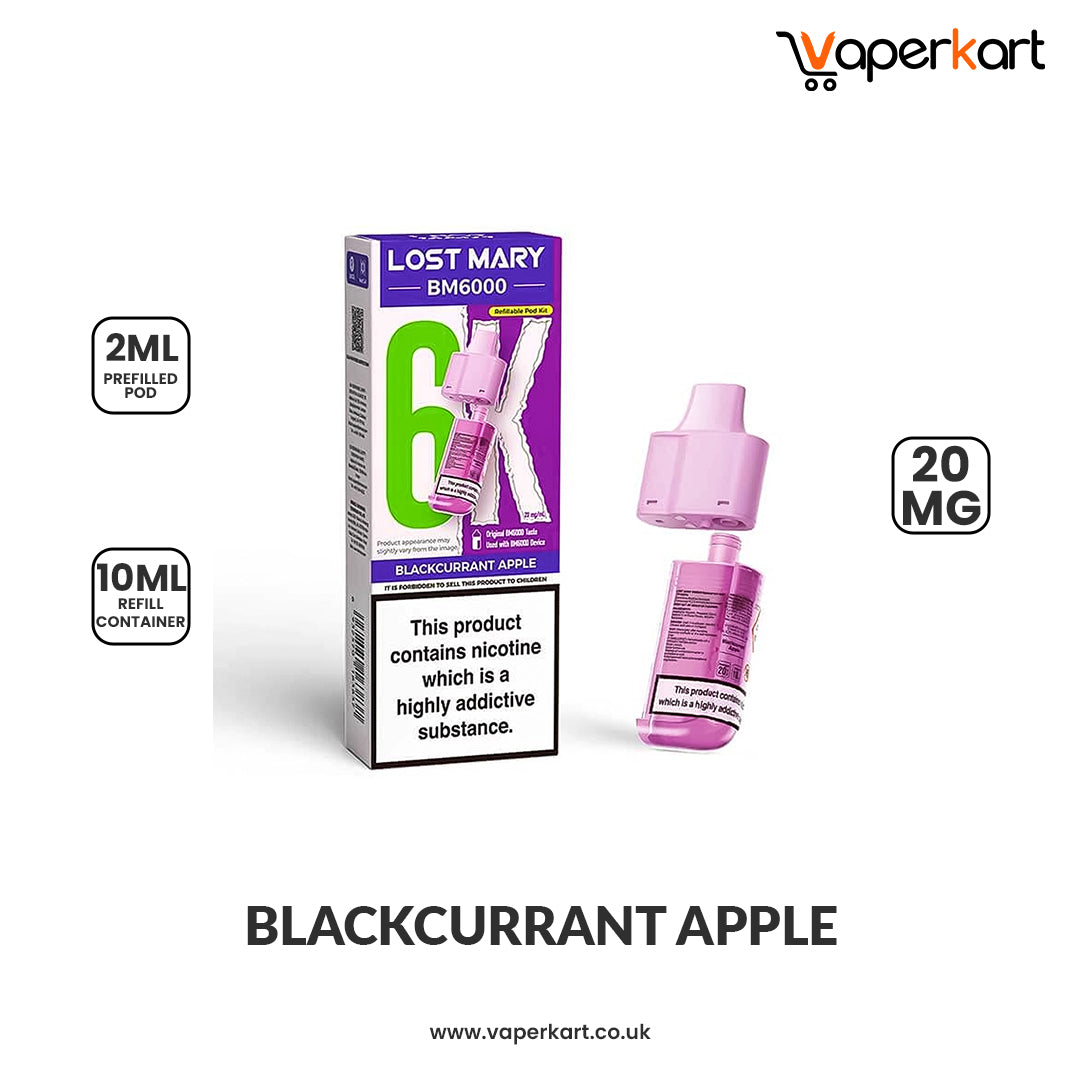 Lost Mary BM6000 Prefilled Vape Pods
