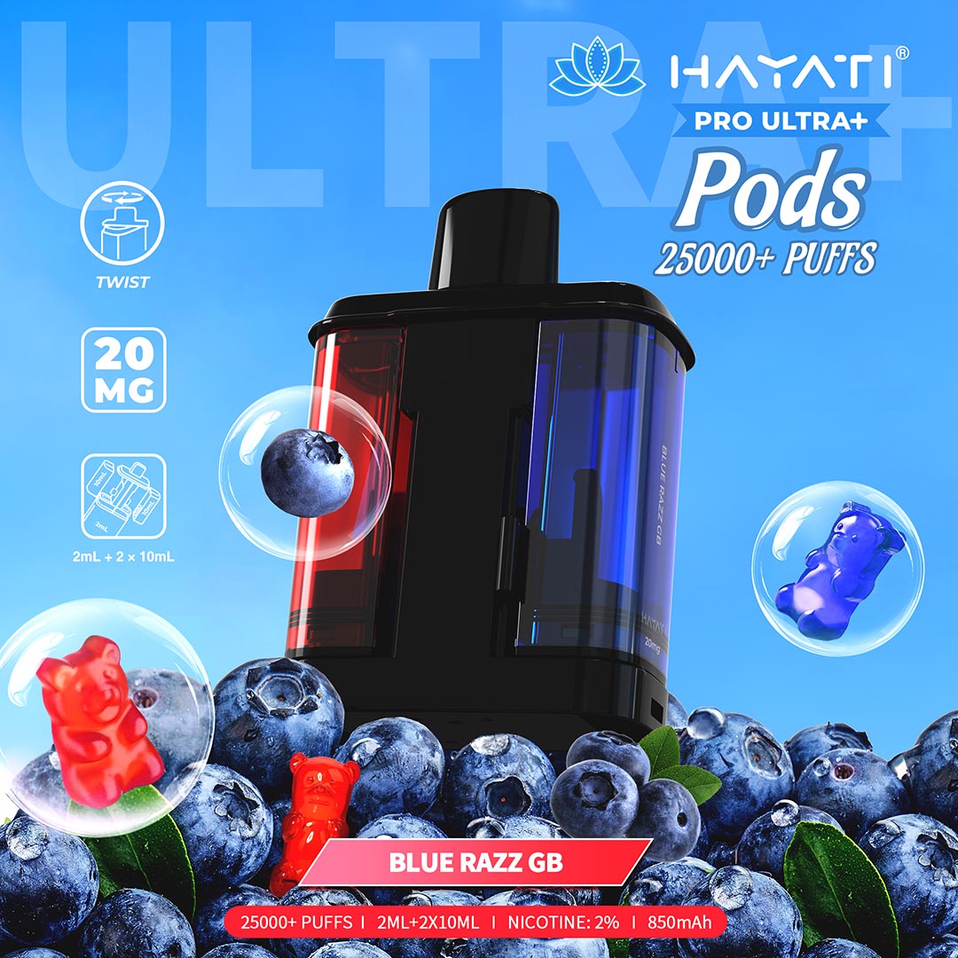 Hayati® Pro Ultra+ 25000 Puffs