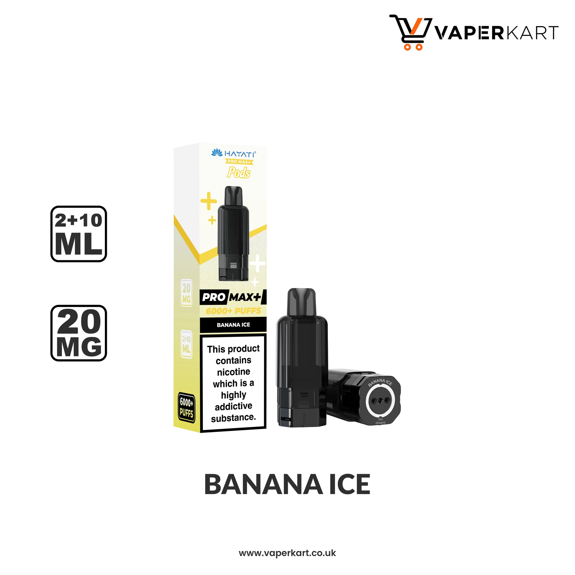 Hayati Pro Max Plus 6000 Prefilled pods