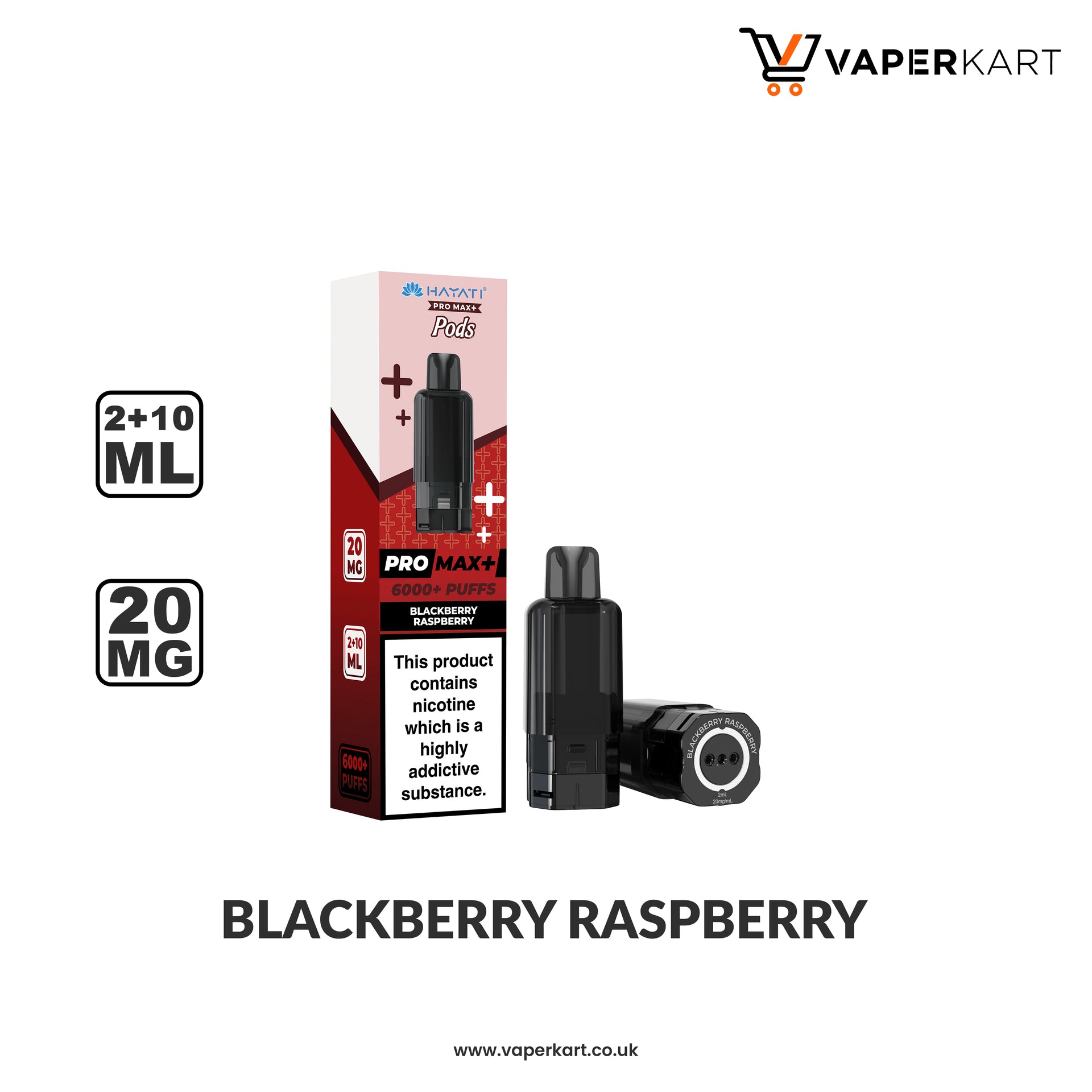 Hayati Pro Max Plus 6000 Prefilled pods