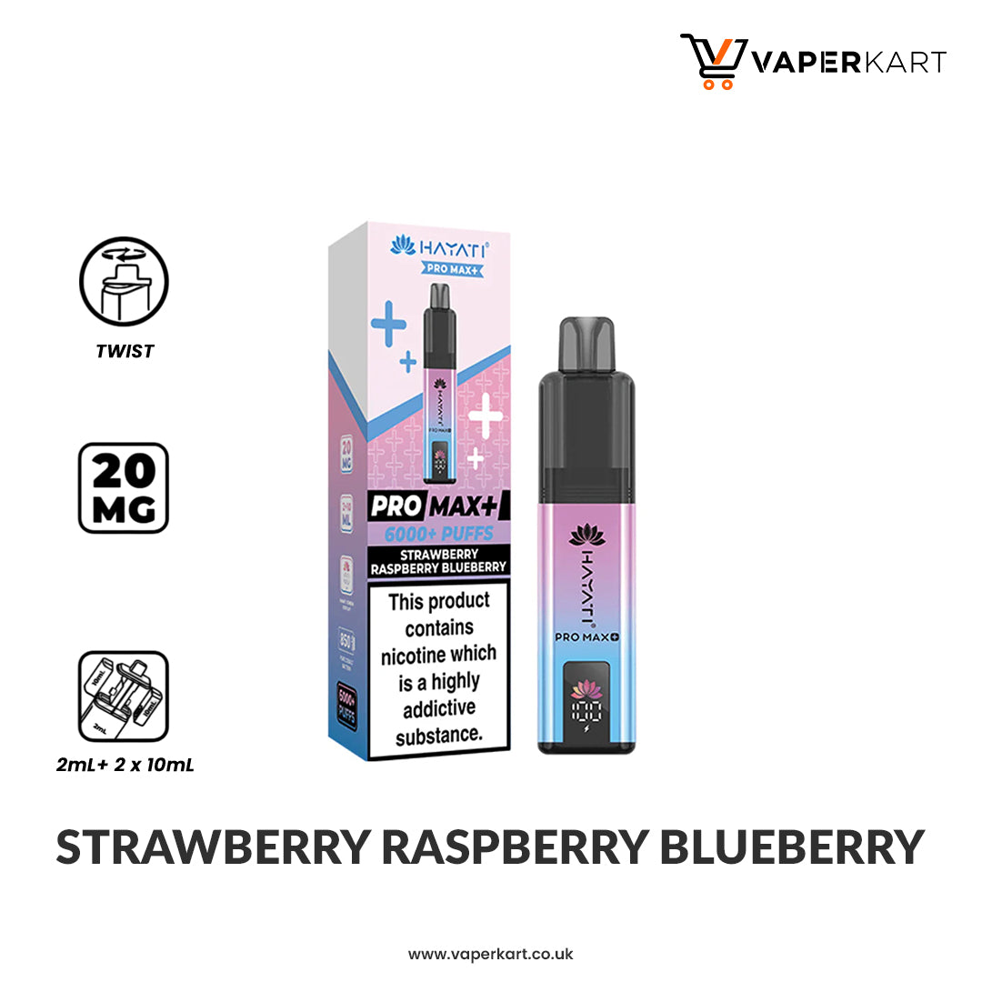 Hayati Pro Max Plus 6000 Puff Vape Kit