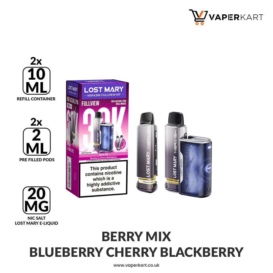 Lost Mary Nera 30K VapeKit