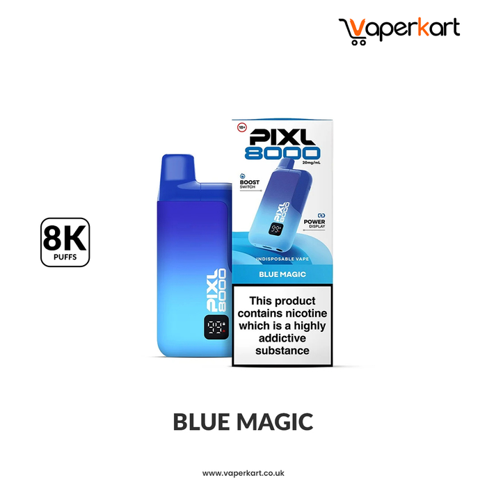 Pixl 8000 Blue Magic Prefilled Refill Pods