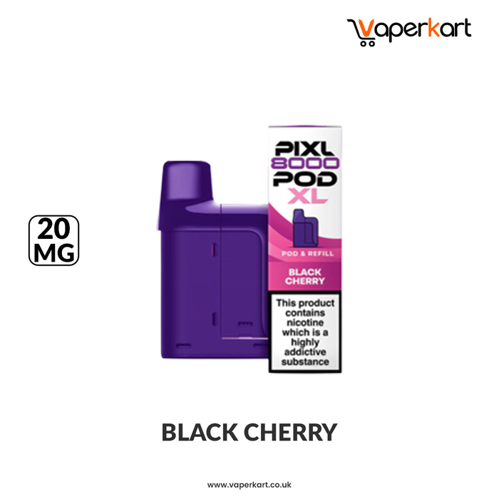 PIXL 8000 Black Cherry Prefilled Refill Pods