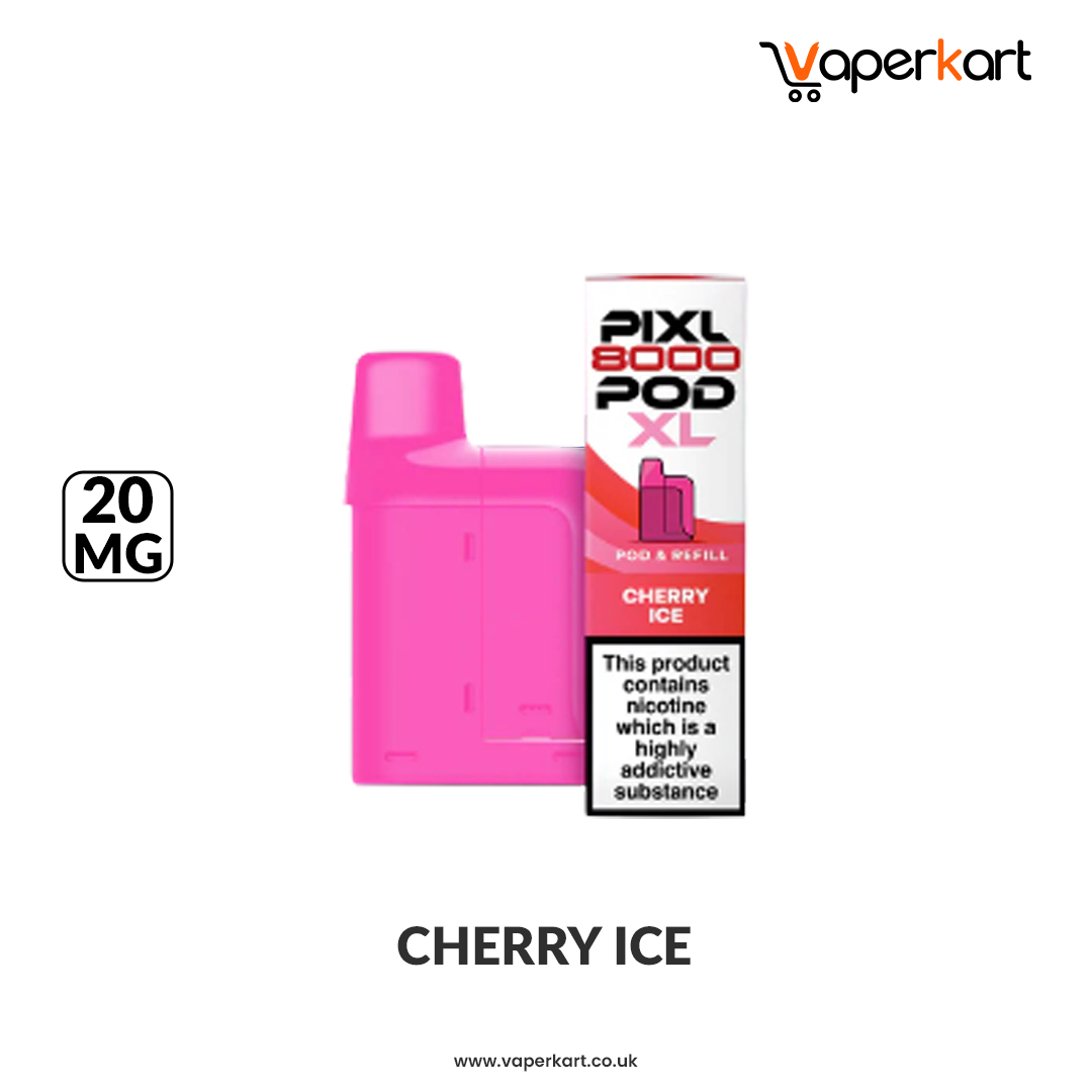 Pixl 8000 XL Prefilled Pods - Cherry Ice