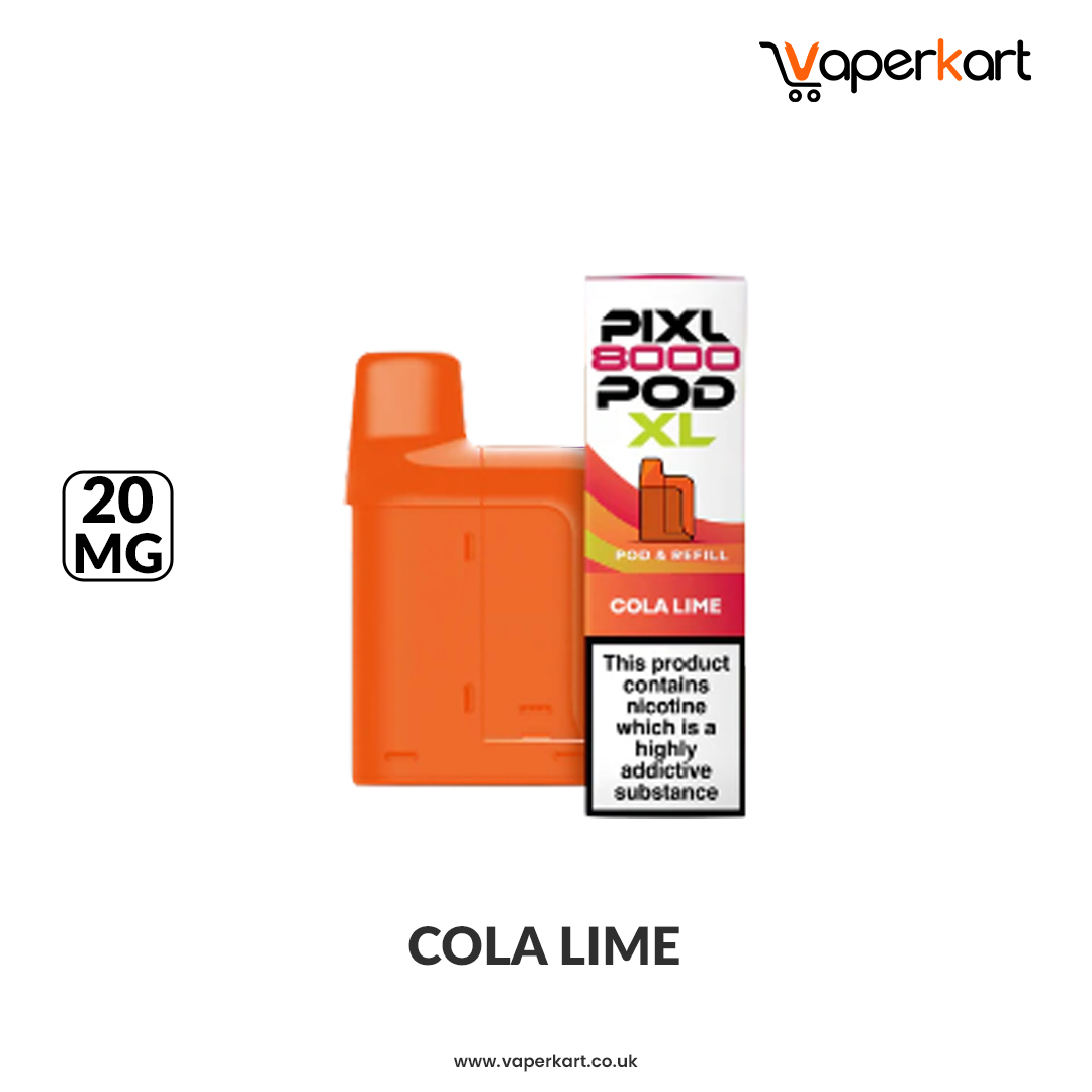 Pixl 8000 XL Prefilled Pods - Cola Lime