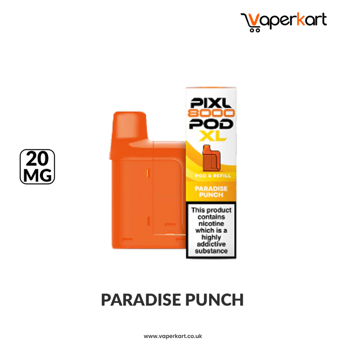 Paradise Punch – Lemon Hub Bub Pixl 8000 Refill Pods
