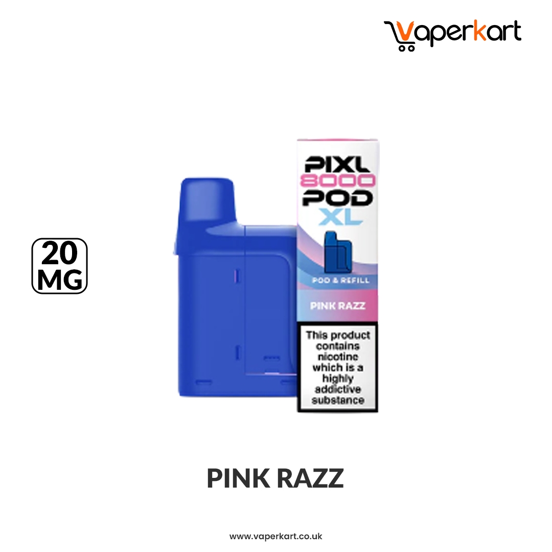 Pixl 8000 XL Prefilled Pods - Pink Razz