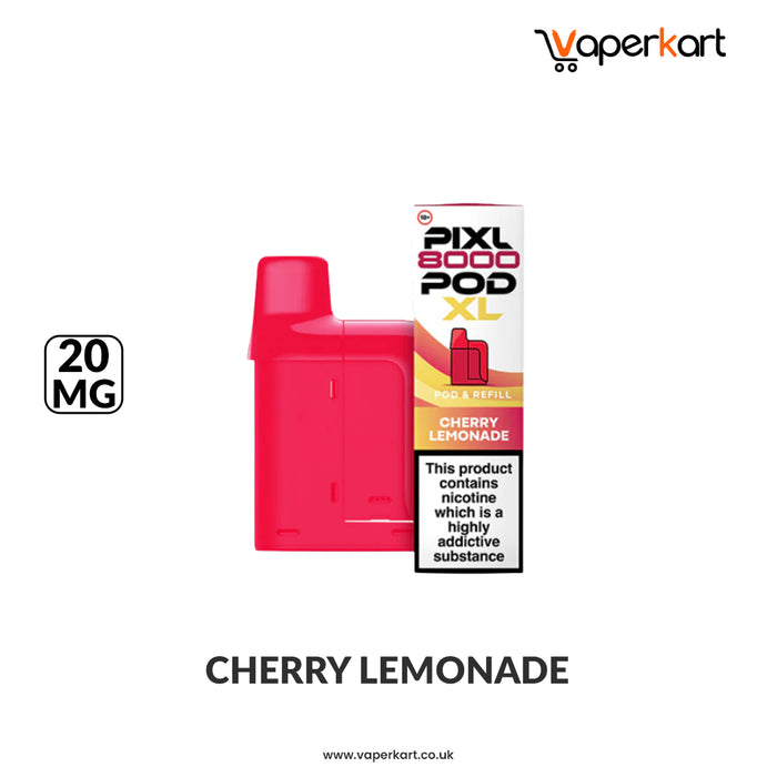Pixl 8000 Cherry Lemonade Prefilled Refill Pods