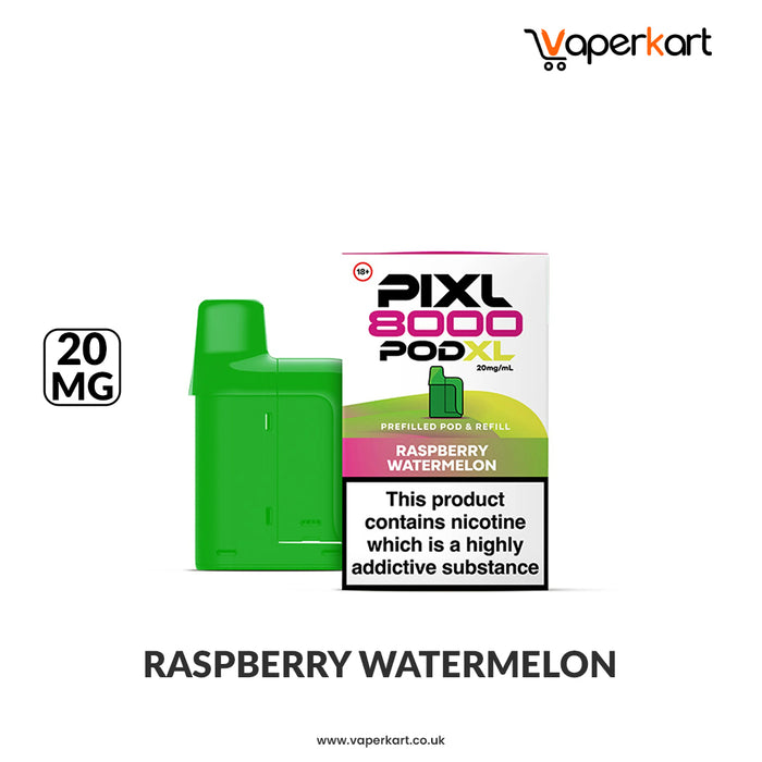 Raspberry Watermelon Pixl 8000 Refill Pods