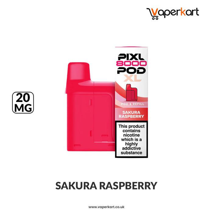 Sakura Raspberry Pixl 8000 Refill Pods