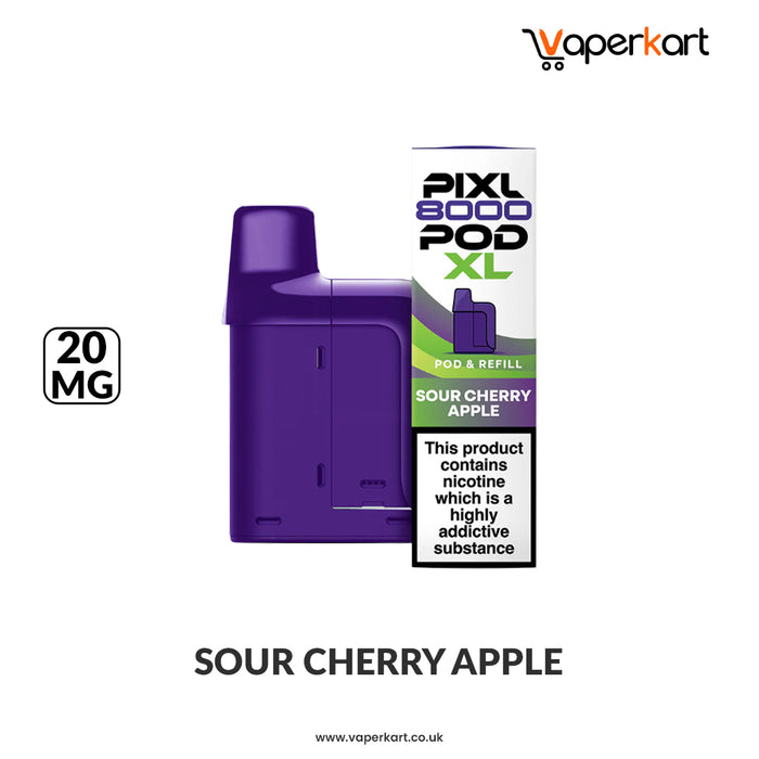 Sour Cherry Apple Pixl 8000 Refill Pods