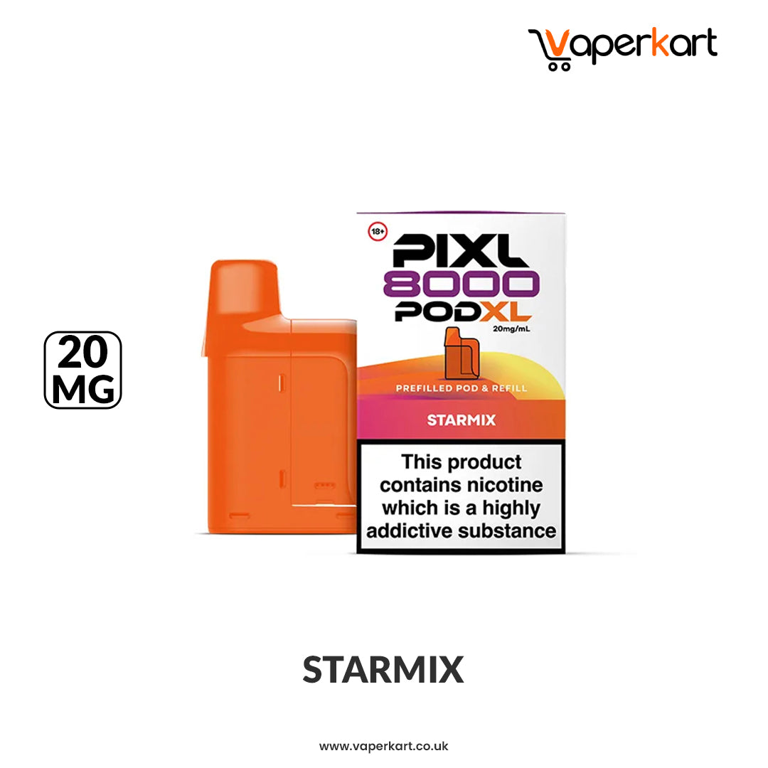 Pixl 8000 XL Prefilled Pods - Starmix
