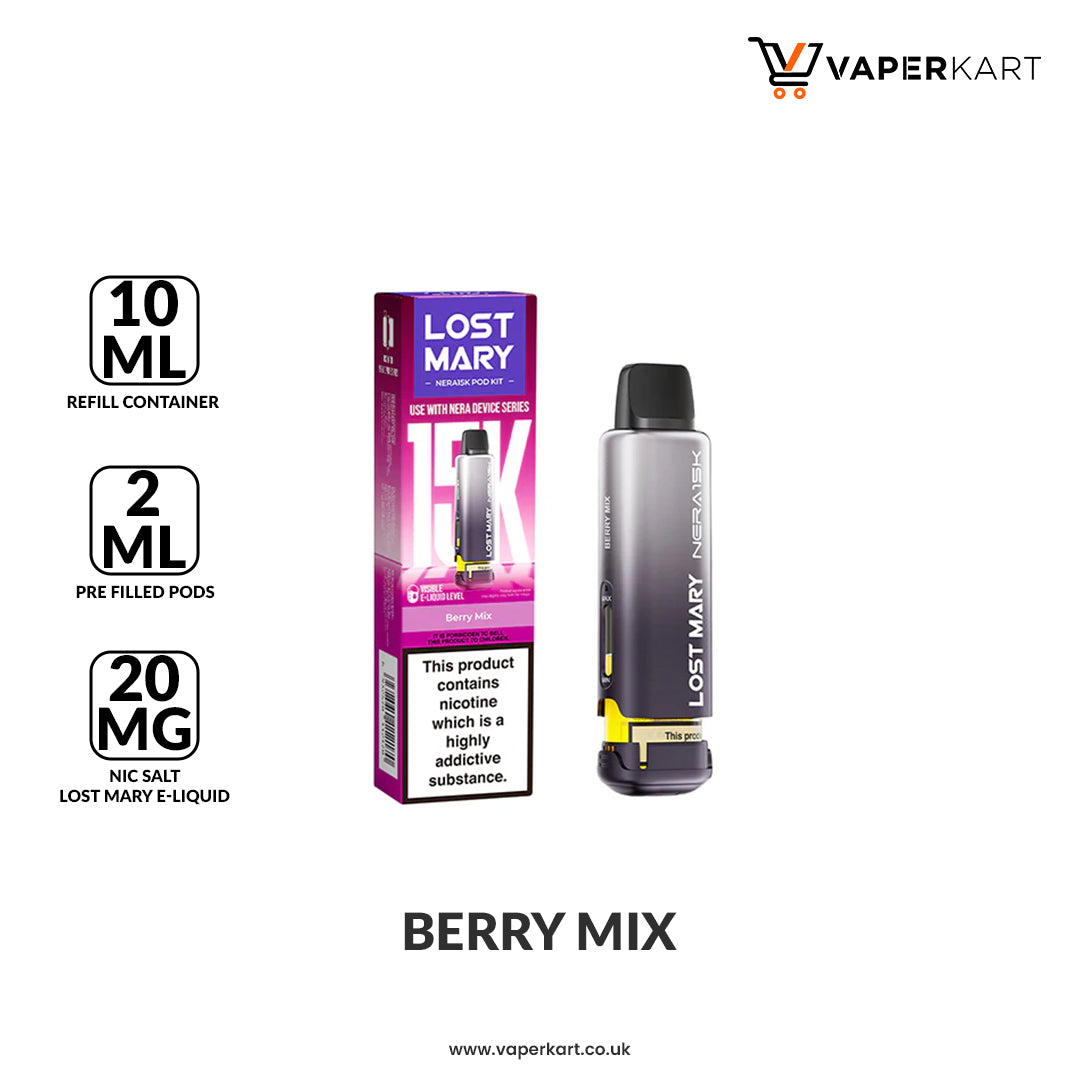 Lost Mary Nera 15K Prefilled Pods