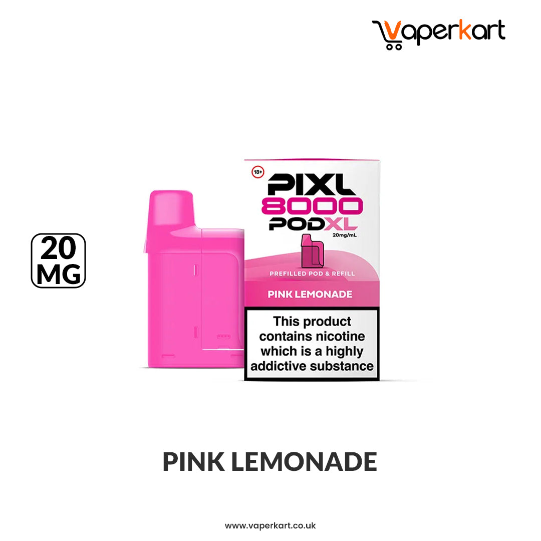 Pixl 8000 XL Prefilled Pods - Pink Lemonade